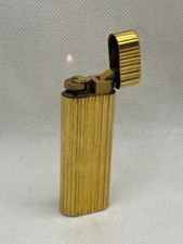 Cartier Must Gold Plated Lighter Excellent Condition / Works
