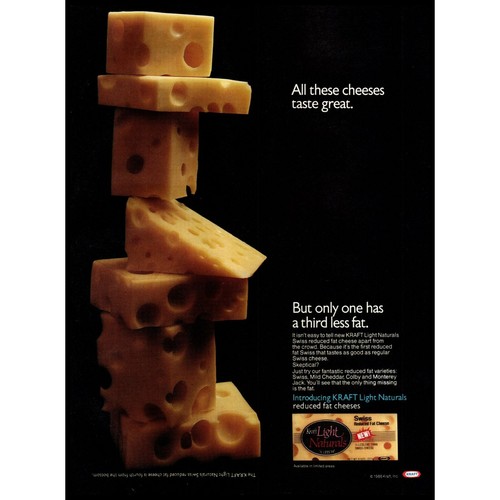 1986 kraft light naturals - 1986,
