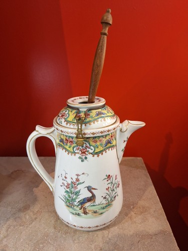 Chocolatière porcelaine - en,