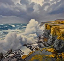 " Tempête II" / Huile sur