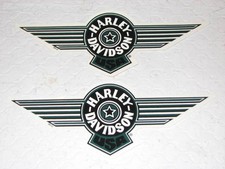 HARLEY DAVIDSON PAIR GREEN FAT