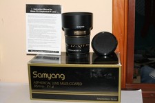 Objectif Samyang 85 mm 1,4