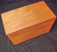 Petite malle en bois, XX