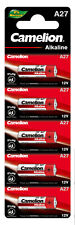 5 piles Alcaline Camelion 27A