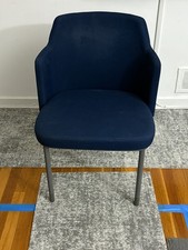 Knoll Remix Side Chair in Blue NYC