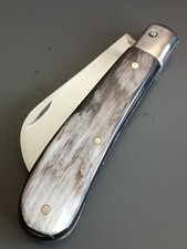 OLD CRAFT KNIFE, THIERS, XXth century, horn handle.