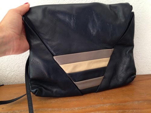 Superbe sac main besace - besace, en
