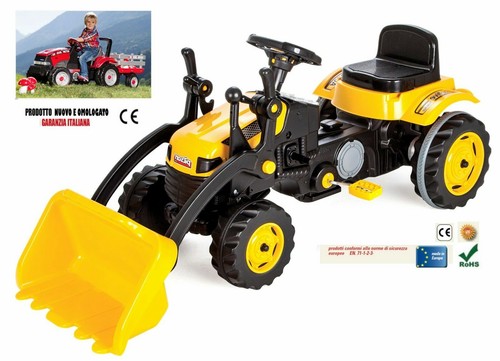 Tracteur pédales avec pelle - tracteur,