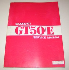 Service Manual Suzuki GT 50/E-Edition 1979!