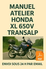 Manuel Atelier HONDA XL 650V