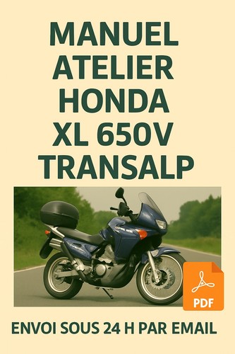 Manuel atelier honda 650v - manuel,