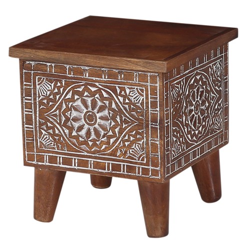 Table appoint carrée en - carrée,