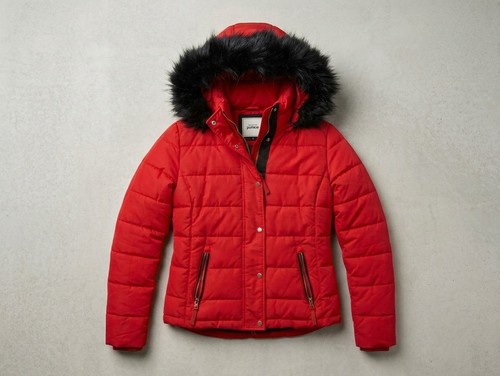 Doudoune rouge - doudoune,