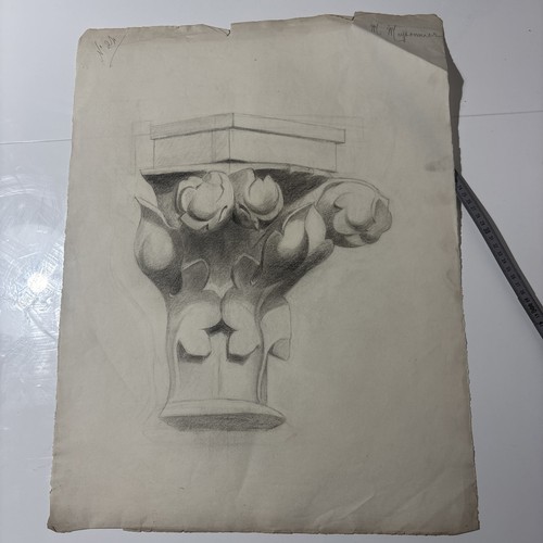 Ancien dessin xixe crayon - dessin,