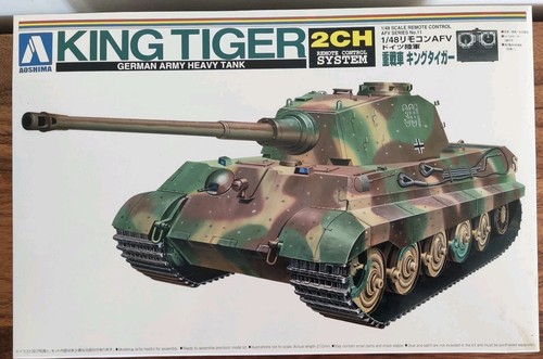 Char king tiger aoshima kit - ,
