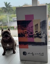 Medicom Be@rbrick 1000% Andy Warhol The Last Supper Bearbrick Box Only 