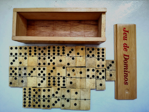 Ancien jeu dominos en - ancien,