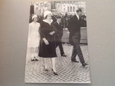 REINE ELISABETH II D'ANGLETERRE - QUEEN ELISABETH - PHOTO DE PRESSE ORIGINALE