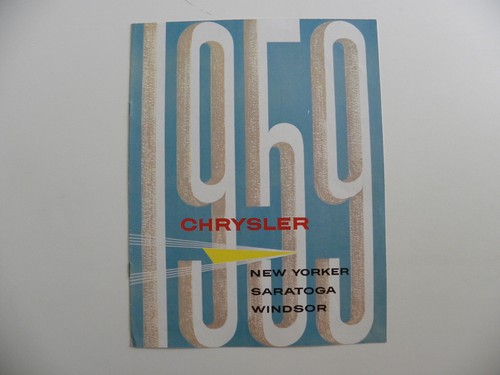 Brochure chrysler 1959 new - brochure,