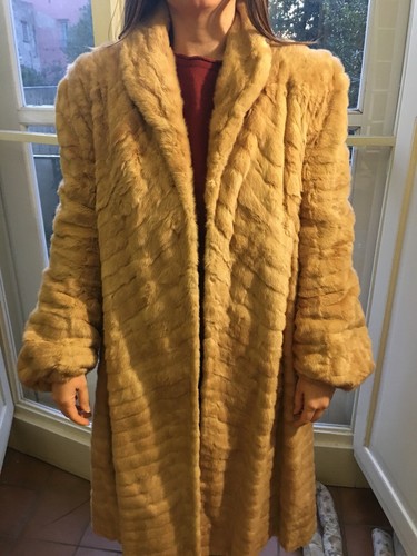 Real fur coat vintage - coat,
