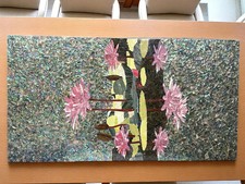 Tablette En Marbre Floral