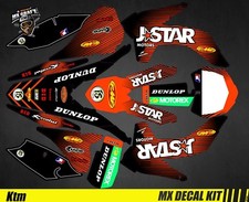 Kit Déco Moto pour / Mx Decal Kit for Ktm SX / SX-F - Jstar