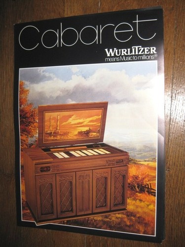 Wurlitzer juke box - wurlitzer, "cabaret" 