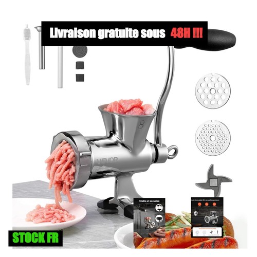 Hachoir viande manuel vevor - à,
