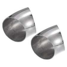 Coude coudé à mandrin 45 dia extérieur 2 pièces en acier inox tube d'échappement
