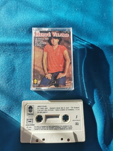 Hervé vilard cassette - vilard,