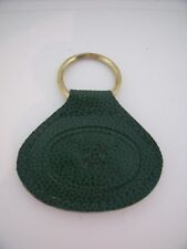 LUGGAGE TRAVEL & PLEASURE Leather Leather Gold Similar 2 Keyring / Key Ring