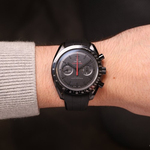 Omega speedmaster dark side - side, of