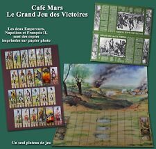 Café Mars, le Grand jeu des victoires, 22 lithographed sheets + 1 game board