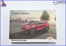 GENUINE KIA SPORTAGE 2018-2021 OWNERS MANUAL HANDBOOK USER GUIDE BOOK