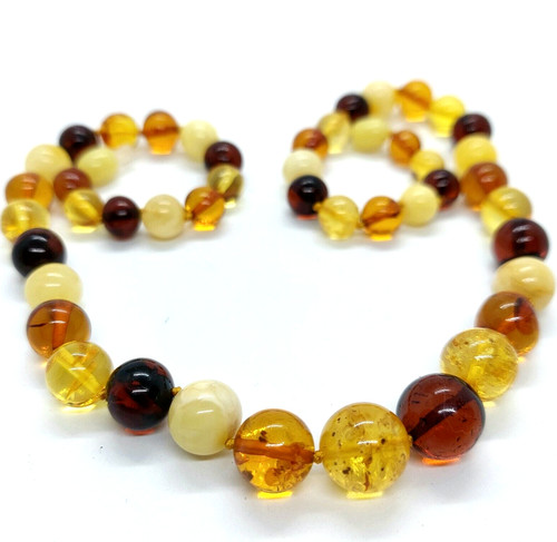 Véritable collier ambre de - en,