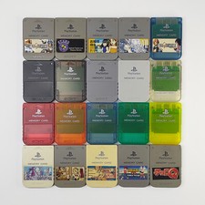 Sony PlayStation 1 Memory Card PS1 PS2 Genuine Official SCPH-1020 1MB 15 Block