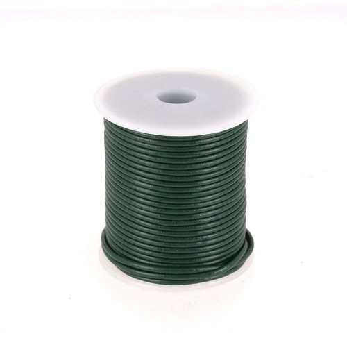 Lacet cuir rond diamètre - en,