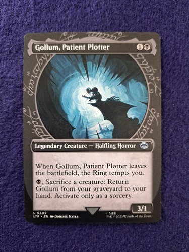 Mtg magic gollum patient - mtg,