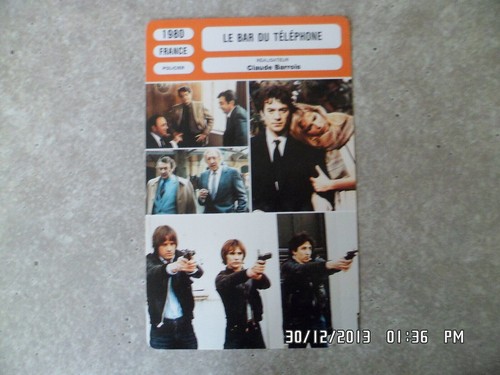 Carte fiche cinema - cinema, bar