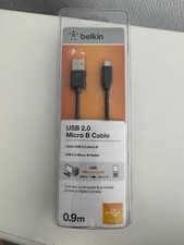 Câble Belkin USB-A vers Micro-USB – Série Pro – 90 cm – Noir