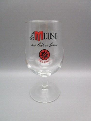 Verre bière publicitaire - bière,