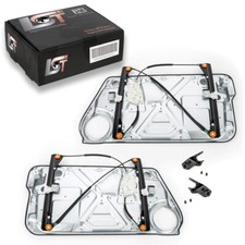 2x Lève-vitre Manuel Plaque