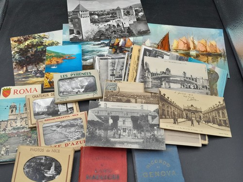 Lot 100 cartes postales - cartes,