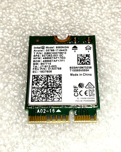 Carte wifi intel 9560ngw pour - intel,