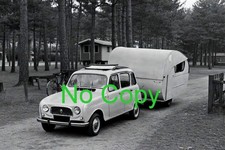 RENAULT 4 + CARAVANE, MISE EN