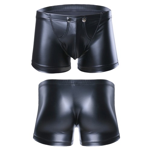 Boxer homme cuir verni - , short