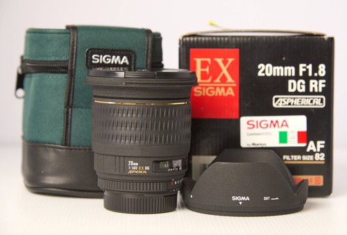 Objectif sigma usagé 20mm - usagé, f