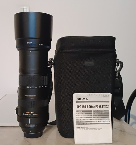 Objectif sigma 150 500 - 150-500, for