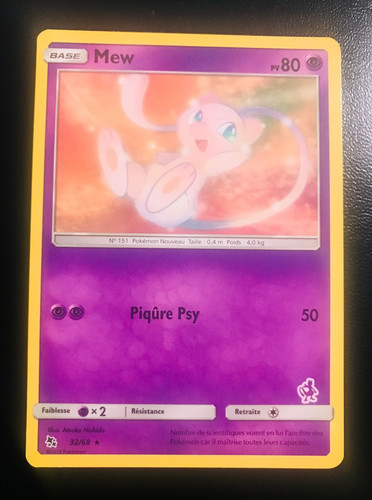 Carte pokemon mew sl11 5 - pokemon,