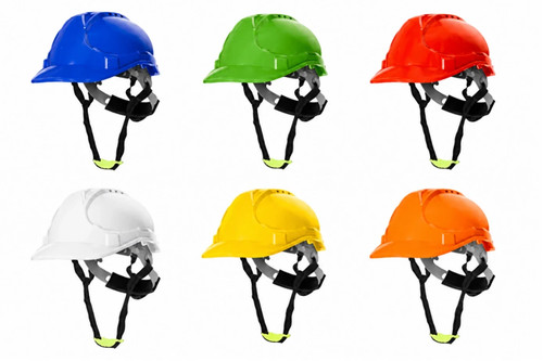 Casque chantier sécurité - de,